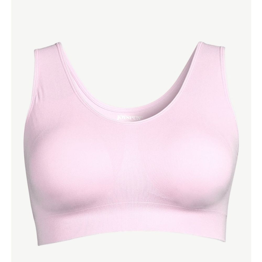 Joyspun Women's Pullover Comfort Bralette, Sizes S